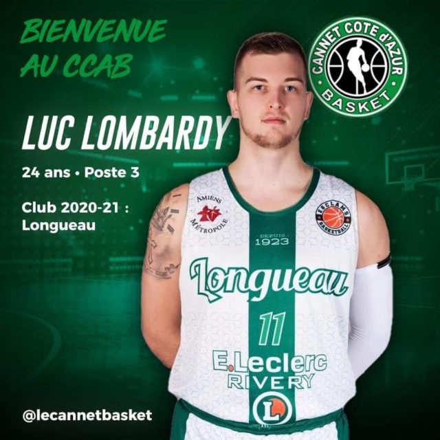 Luc Lombardy ” Je suis très heureux d’arriver au CCAB “