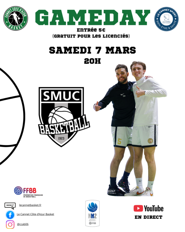 Réception de Marseille samedi 7 Mars à 20h