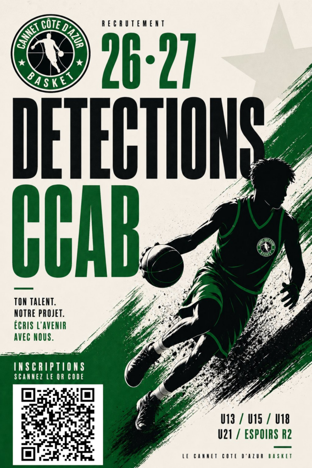 Détections CCAB — saison 26-27